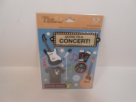Lifes Little Occasions Puffy Stickers Concert Guitar pack of 16 - £6.15 GBP
