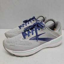 Brooks Adrenaline GTS 22 Women Size 9.5 B Gray Running Comfort Gym Shoes... - $32.89