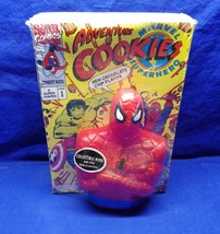 Vintage 1991 Marvel Adventure Cookies W/Spider-Man Bank - £19.60 GBP