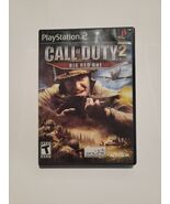 Call of Duty Big Red One PS2 PlayStation 2 Game Authentic - $14.98
