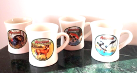 Anerican Expedition Mugs Lot Of 4 Hunting Fishing - £39.10 GBP