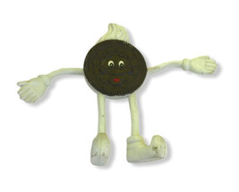Vintage Oreo Cookie Bendable Toy Figure 1991 Nabisco - £3.89 GBP