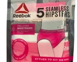 Reebok Girls Size M 8-10 Seamless Hipster 5-Pack Stretch Panties Nip - $15.83