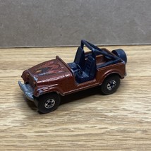 HOT WHEELS BW MAL METALLIC BROWN JEEP CJ-7 EAGLE HOOD TAMPO MINT - £6.87 GBP