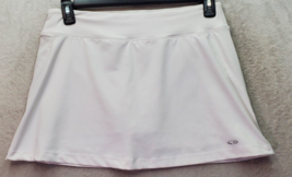 Champion Skort Women&#39;s Medium White Stretch Lined Polyester Elastic Wais... - £14.52 GBP
