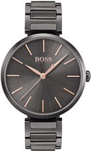 Boss HB1502416 Orologio da donna analogico al quarzo quadrante grigio in... - £97.40 GBP