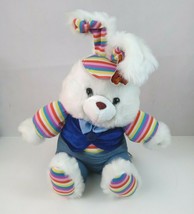 B&amp;B Toymaker Light Up Singing Stuffed Easter Bunny Boy Rabbit 16&quot; Plush With Tag - £15.49 GBP