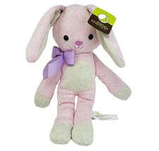 18&quot; Animal Adventure Pink &amp; White Bunny Rabbit Stuffed Animal Plush Toy 2020 Tag - £29.61 GBP