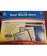 Real World Mats, Grade 5  by Carson Dells, Education - £15.54 GBP