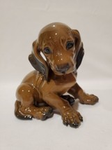 Vintage Rosenthal Porcelain Dachshund Puppy Dog Figurine Karner #1247 Germany - £58.50 GBP