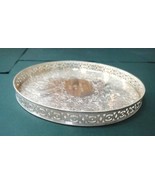 1966 vintage HEAVY SILVERPLATE ENGLAND TRAY engr W.C.C. BOWLING CHAMPS E... - £53.70 GBP