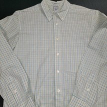 Old Navy Brand Mens Long Sleeve Cotton Medium Vintage Fit Shirt VGC - $10.00