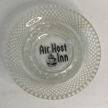 Vintage Air Host Inn Glass Ash Tray Atlanta, GA Airport Hotel Mid Century - £15.57 GBP