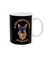 German Shepherd Ceramic Mug, Dog Lover Coffee Cup, Animal Pet Gift, Dog Mom - $163.60 MXN+