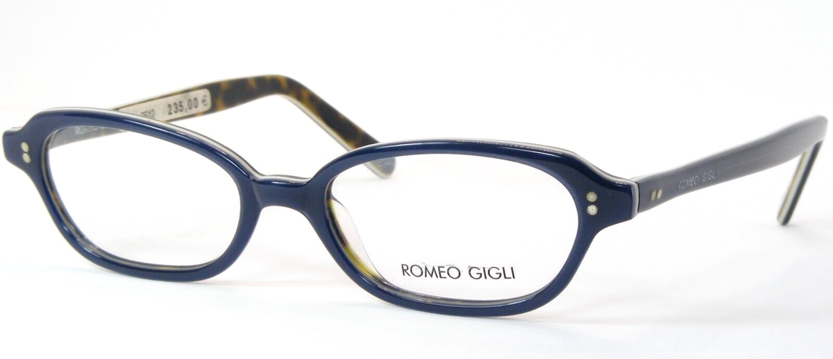 Romeo Gigli RG140 439 Blau/Schildplatt Einzigartig Selten Brille 48-17-1... - $113.83
