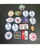 Vintage WIBC Bowling Patches Bundle Of 17 Patches Virginia Beach Norfolk - $35.08 CAD