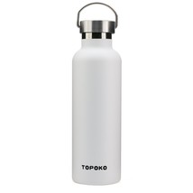 TOPOKO 25 oz Stainless Steel Vacuum Insulated Water Bottle, Keeps Drink Cold up  - $30.99