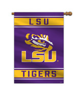 LSU Tigers Banner 28x40 House Flag Style 2 Sided CO - €49,03 EUR