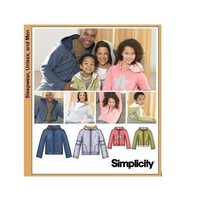 Simplicity Sewing Pattern 3702 Knit Hooded Sweatshirt Unisex Adult Teen Child - £7.16 GBP