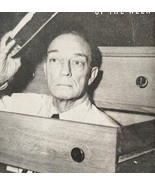 1952 Buster Keaton Silent Film Movie Star Quick Magazine Page Paris Circ... - $24.99