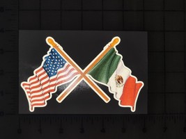 Mexican American Texas Flying Flags Set  USA Trump flying flags 6&quot;Reflec... - £5.46 GBP