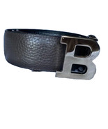 Bally two-sided reversible leather belt brown/black - £192.67 GBP