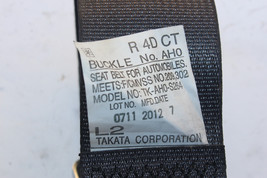 2011-2014 SUBARU WRX IMPREZA CENTER REAR SEAT BELT HARNESS RETRACTOR K956 image 7