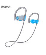 Wavefun X Buds Bluetooth Headphones IPX7 Wireless Sport Earphones Earbuds - £14.08 GBP