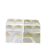 12 vintage Gold Embossed Ex-Libris Book Plate / Stickers - €16,96 EUR