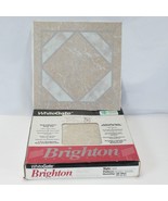Vinyl Tiles Peel and Stick Self Adhesive 45 pc Regent Square Brighton Wh... - $120.99 CAD