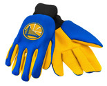 Golden State Warriors Gloves Sports Logo Utility Work Garden Colored Pal... - $8.59
