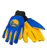 Golden State Warriors Gloves Sports Logo Utility Work Garden Colored Pal... - £6.73 GBP