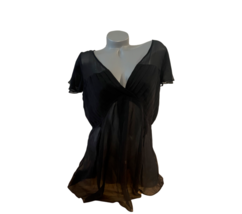 NWT KAY UNGER New York 14 100% SILK evening formal top cocktail party $330 luxe - £91.21 GBP