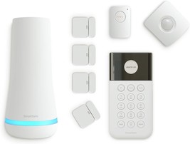Simplisafe 8 Pc. Wireless Home Security System, White, Compatible, No Contract. - £171.52 GBP