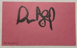 Dan Aykroyd Signed Autographed Vintage 3x5 Signature Card - £31.89 GBP