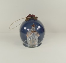 Glass Collection High Quality Church Globe Christmas Holiday Ornament - £6.29 GBP
