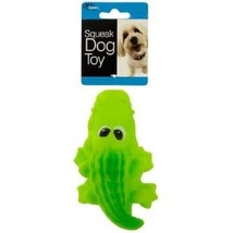 Crocodile Squeak Dog Toy (choose green or pink) - $6.80