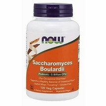 NOW Supplements, Saccharomyces Boulardii, 5 Billion CFU Probiotic, 120 V... - £24.50 GBP