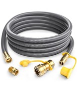 24FT 1/2” Propane To Natural Gas Hose with Quick Connect Conversion Kit ... - $81.10