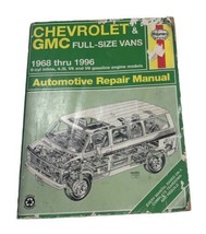 1968 to 1996 Chevrolet and GMC Full-size Vans Haynes Repair Manual 24080 (345) - £11.73 GBP