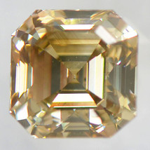 Asscher Shape Diamond Fancy Brown Color Loose 1.03 Carat VS2 IGI Certificate - £1,065.88 GBP