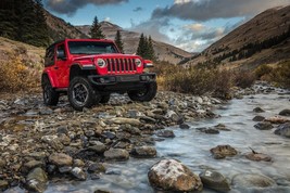 2018 Jeep Wrangler stream | 24x36 inch POSTER | off road - £16.17 GBP