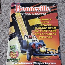 RARE Vintage Bonneville Flats Speed Supply Magazine Catalog Sports 2000 Drag - £15.13 GBP