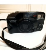 VINTAGE Canon Sure Shot Zoom-S 35mm Film Camera 38-60mm black FOR PARTS/... - $6.80 CAD