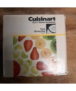 Cuisinart DLC-046 Thick Expanded Blade Slicing Disc DLC-7 Replacement Part - £12.73 GBP