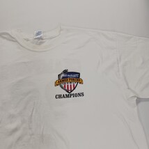 Vtg Gildan Ultra Cotton Armed Forces Bowl Champions Men XL White Graphic T-Shirt image 15