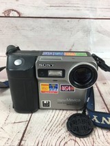  Sony Mavica MVC-FD81 Digital Camera - Black/Silver - UNTESTED - £9.27 GBP