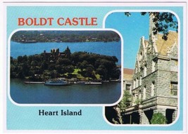 Postcard Boldt Castle Heart Island 1000 Islands New York - £3.76 GBP