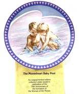 Vintage Rare Mooseheart Baby Pool Collector Plate Webster Fine Arts 8.5”... - $9.22 CAD