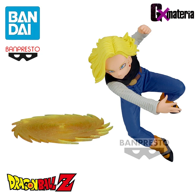 Original BANPRESTO G×materia DRAGON BALL Z Android 18 PVC Anime Action F... - £36.60 GBP